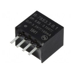 Convertor DC/DC 3.3V 0.1A 0.33W | Electronic-mag.ro | Componente Electronice