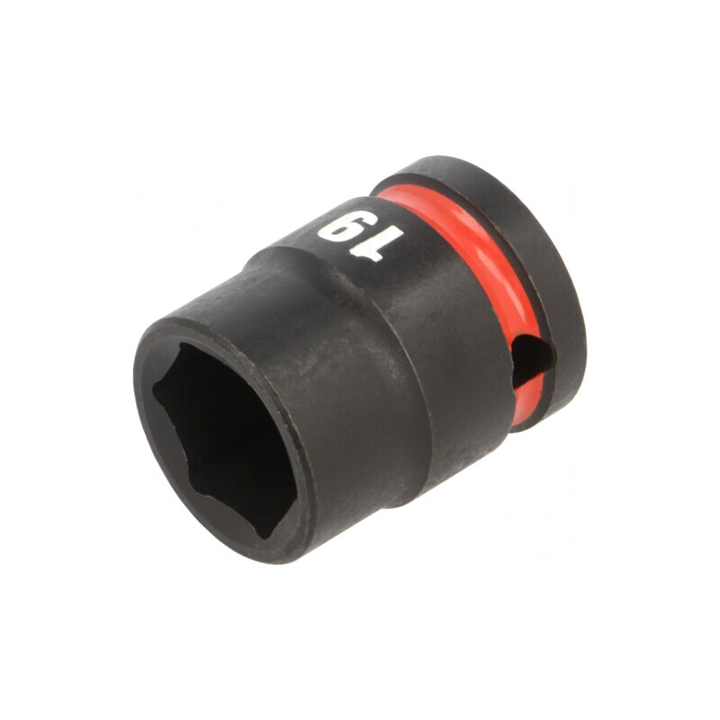 Cheie Tubulară Impact 19mm 1/2 Scurtă 6 Puncte | Electronic-mag.ro | Componente Electronice