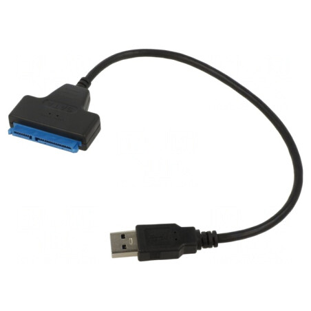 Adaptor USB la SATA Slim 0,26m | Electronic-mag.ro | Componente Electronice