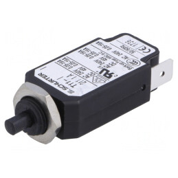Întrerupător de Supracurent 1A 240VAC 48VDC SPST | Electronic-mag.ro | Componente Electronice