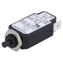 Întrerupător de Supracurent 240VAC 48VDC 2A SPST Poli 1 | Electronic-mag.ro | Componente Electronice