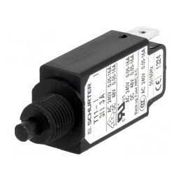 Întrerupător de supracurent 240VAC 48VDC 3A SPST | Electronic-mag.ro | Componente Electronice