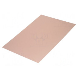 Placă Laminat FR4 Epoxidică 0,6mm 420x297mm Două Feţe