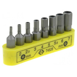 Capete Șurubelniță Imbus cu Protecție 30mm Blister Kit | Electronic-mag.ro | Componente Electronice