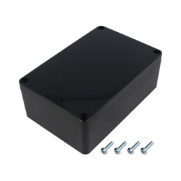 Carcasă Universală 90x135x50mm cu Bucșă din Alamă | Electronic-mag.ro | Componente Electronice
