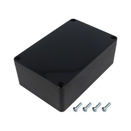 Carcasă Universală 90x135x50mm cu Bucșă din Alamă | Electronic-mag.ro | Componente Electronice