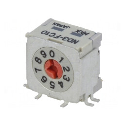 Întrerupător codificare DEC/BCD în unghi ND3 | Electronic-mag.ro | Componente Electronice