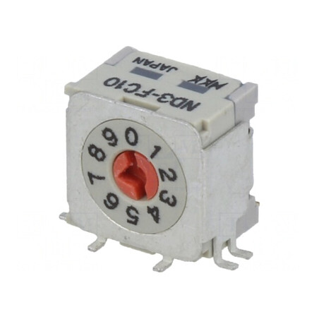 Întrerupător codificare DEC/BCD în unghi ND3 | Electronic-mag.ro | Componente Electronice