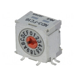 Întrerupător codificare HEX/BCD 16 poziții 30mΩ | Electronic-mag.ro | Componente Electronice
