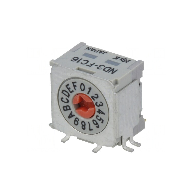 Întrerupător codificare HEX/BCD 16 poziții 30mΩ | Electronic-mag.ro | Componente Electronice