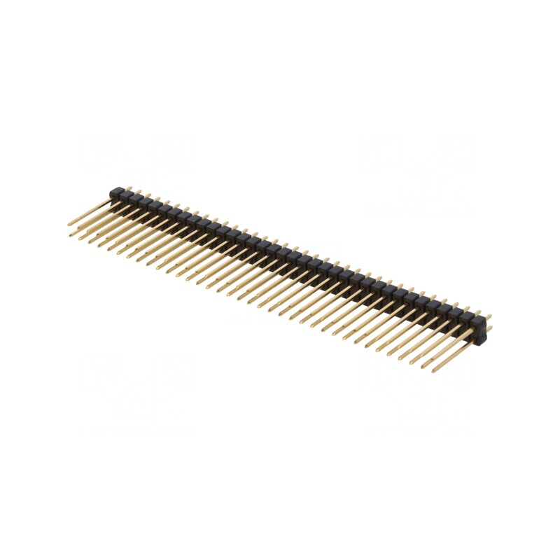 Şir pini 2x36 aurit 2,54mm THT | Electronic-mag.ro | Componente Electronice Şir pini 2x36 aurit 2,54mm THT | Electronic-mag.ro | Componente Electronice