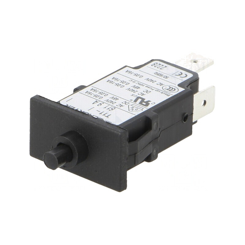 Întrerupător de Supracurent 9A SPST 1 Pol 240VAC 48VDC | Electronic-mag.ro | Componente Electronice