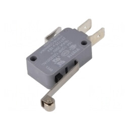 Microîntrerupător SNAP ACTION 16A 250VAC cu manetă și rolă | Electronic-mag.ro | Componente Electronice
