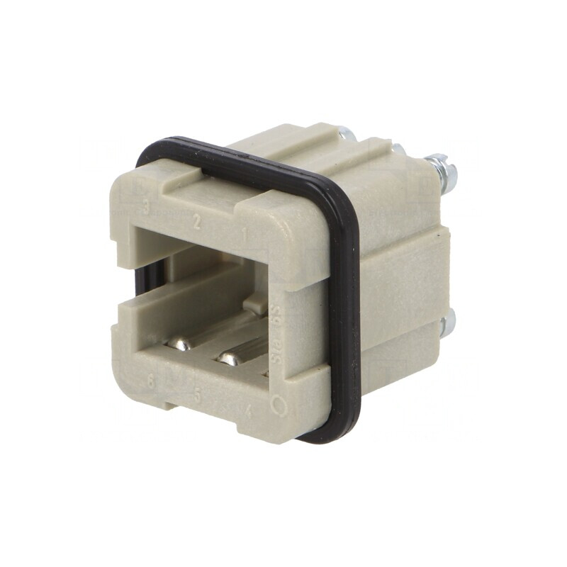 Conector Mamă EPIC STA PIN 6 H-A 3 10A 60V | Electronic-mag.ro | Componente Electronice