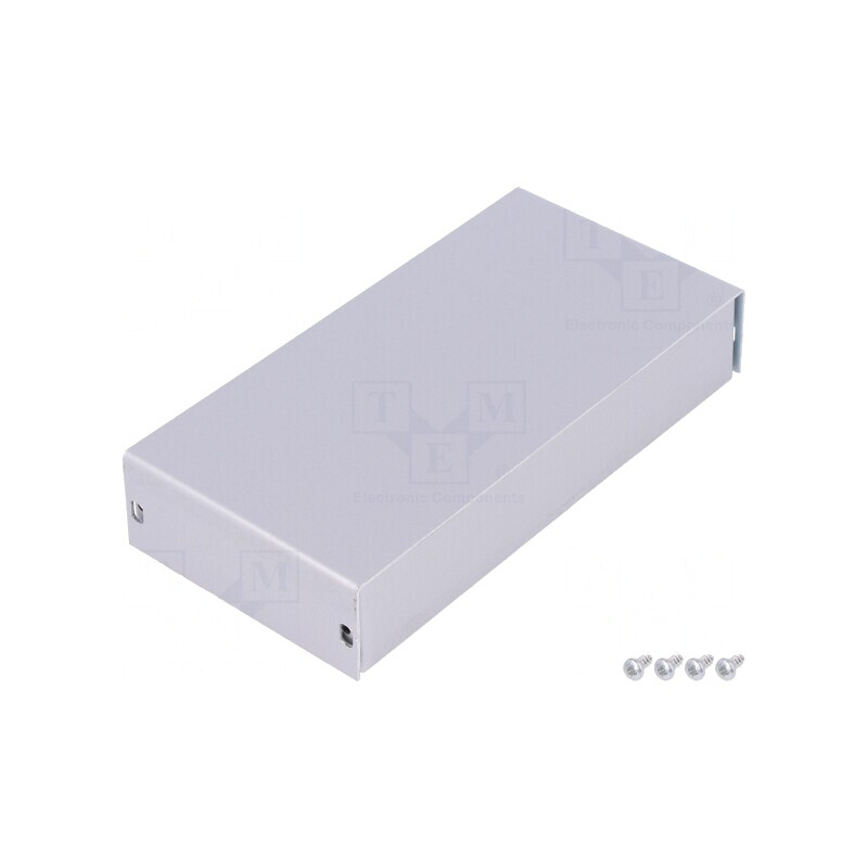 Carcasă universală aluminiu gri 72x143x28mm | Electronic-mag.ro | Componente Electronice