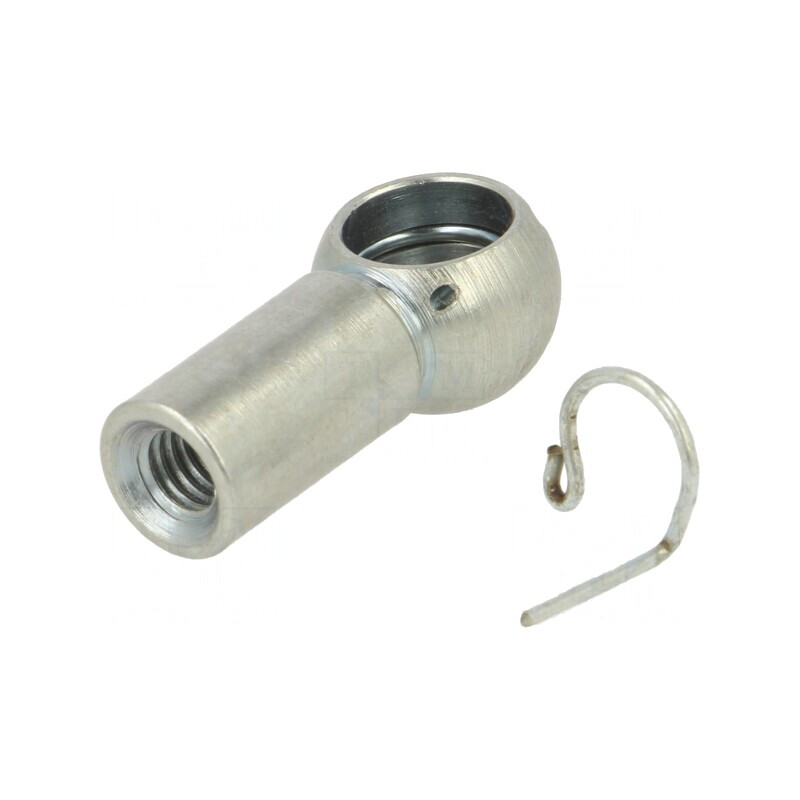 Element de montare arc gaz oțel zincat 10mm | Electronic-mag.ro | Componente Electronice