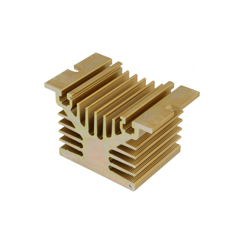 Radiator Aluminiu Aurie 50x80x50mm | Electronic-mag.ro | Componente Electronice Radiator Aluminiu Aurie 50x80x50mm | Electronic-mag.ro | Componente Electronice