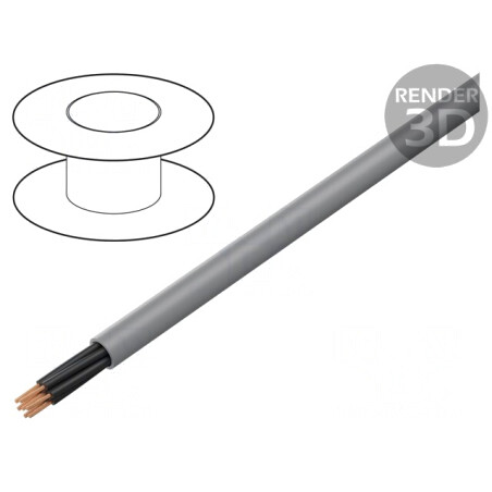 Cablu de control chainflex CF130.UL 7G1,5mm2 PVC gri | Electronic-mag.ro | Componente Electronice
