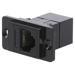 Adaptor DUALSLIM 6p4c Metal 29mm | Electronic-mag.ro | Componente Electronice