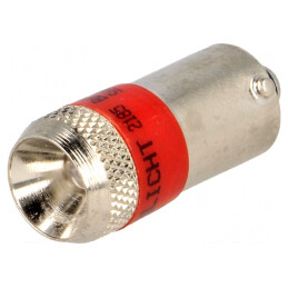 Lampă LED roșie BA9S 24V | Electronic-mag.ro | Componente Electronice