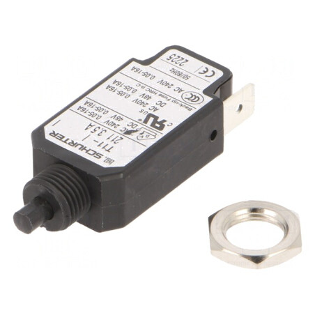 Întrerupător de supracurent 240VAC 48VDC 3,5A SPST | Electronic-mag.ro | Componente Electronice