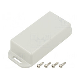 Carcasă Universală cu Lame de Fixare 40x80x22mm | Electronic-mag.ro | Componente Electronice