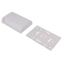 Carcasă de Perete ABS Albă 80x120x25mm | Electronic-mag.ro | Componente Electronice