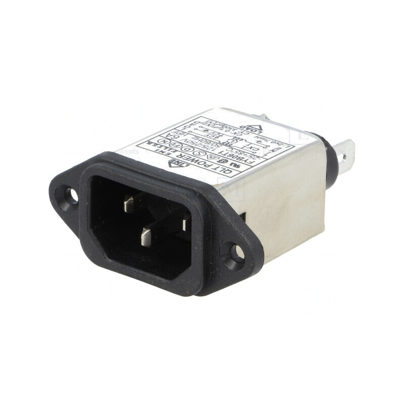 Conector Alimentare AC Tată 6A 250V IEC 60320 | Electronic-mag.ro | Componente Electronice Conector Alimentare AC Tată 6A 250V IEC 60320 | Electronic-mag.ro | Componente Electronice