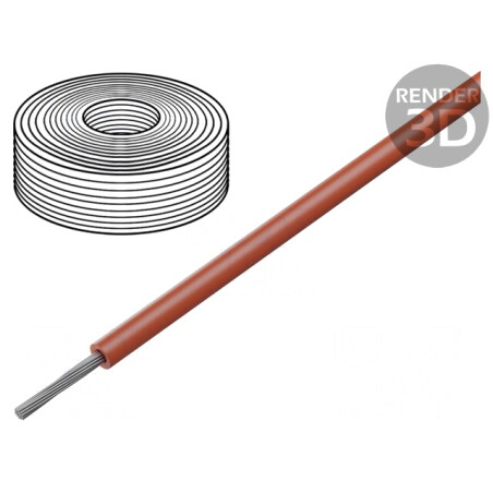 Cablu Siliconic Roșu 1x4mm2 500V | Electronic-mag.ro | Componente Electronice