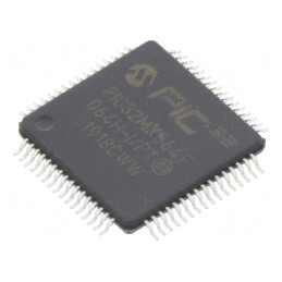 Microcontroler PIC32 64kB 2,3-3,6V SMD TQFP64