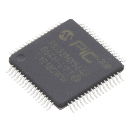 Microcontroler PIC32 64kB 2,3-3,6V SMD TQFP64 | Electronic-mag.ro | Componente Electronice