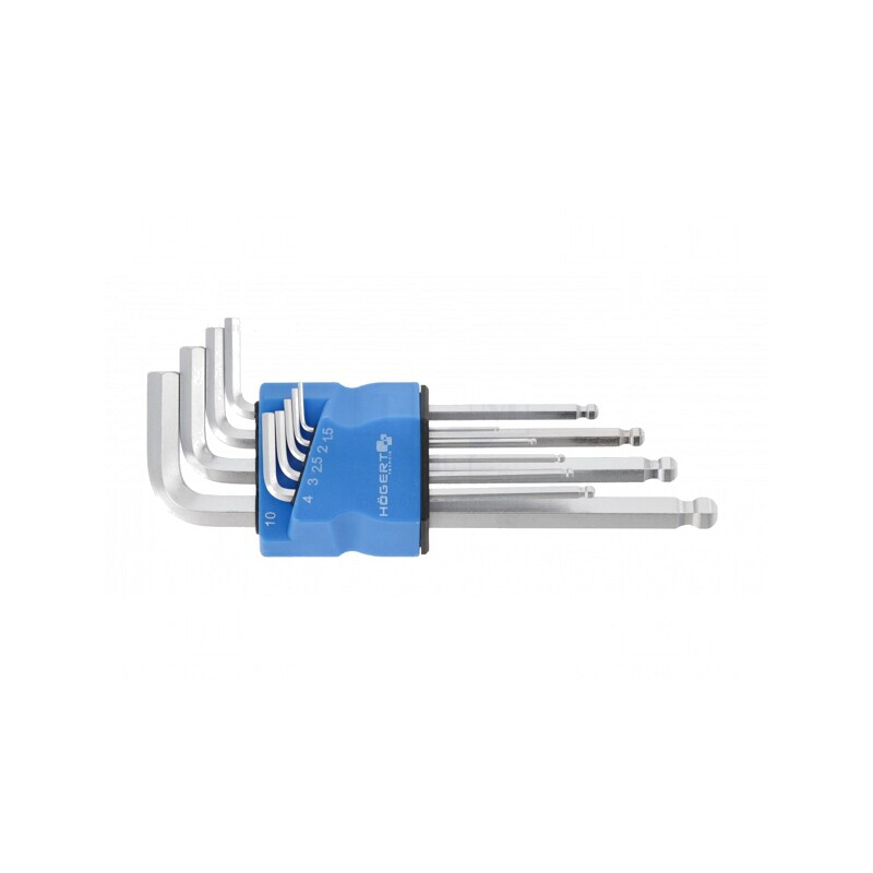 Set 9 chei imbus sferice oțel aliat lungi | Electronic-mag.ro | Componente Electronice