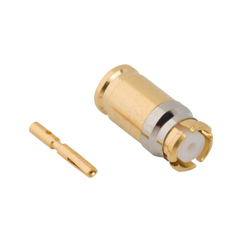 Mufă Coaxială Mamă 50Ω Lipire pe Cablu SMP | Electronic-mag.ro | Componente Electronice