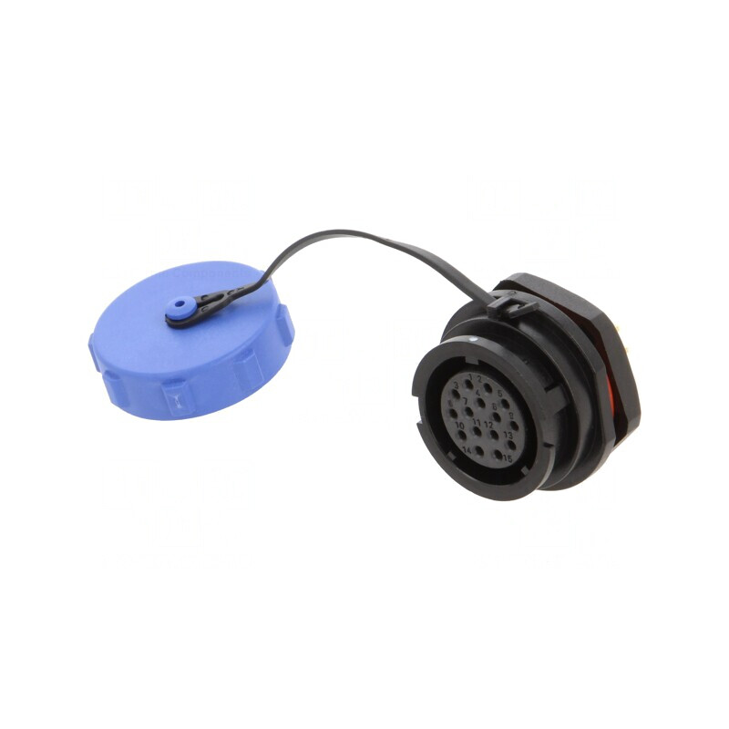 Soclu SY21 mamă 15 PIN IP67 lipire | Electronic-mag.ro | Componente Electronice Soclu SY21 mamă 15 PIN IP67 lipire | Electronic-mag.ro | Componente Electronice