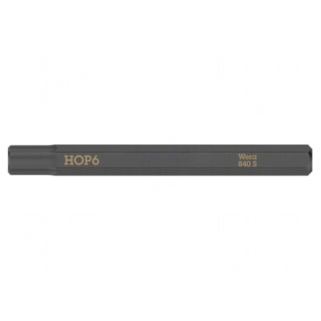 Capăt de şurubelniţă imbus Hex-Plus 6mm 70mm | Electronic-mag.ro | Componente Electronice