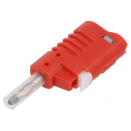 Mufă banană 4mm neagră cu izolație 36A | Electronic-mag.ro | Componente Electronice