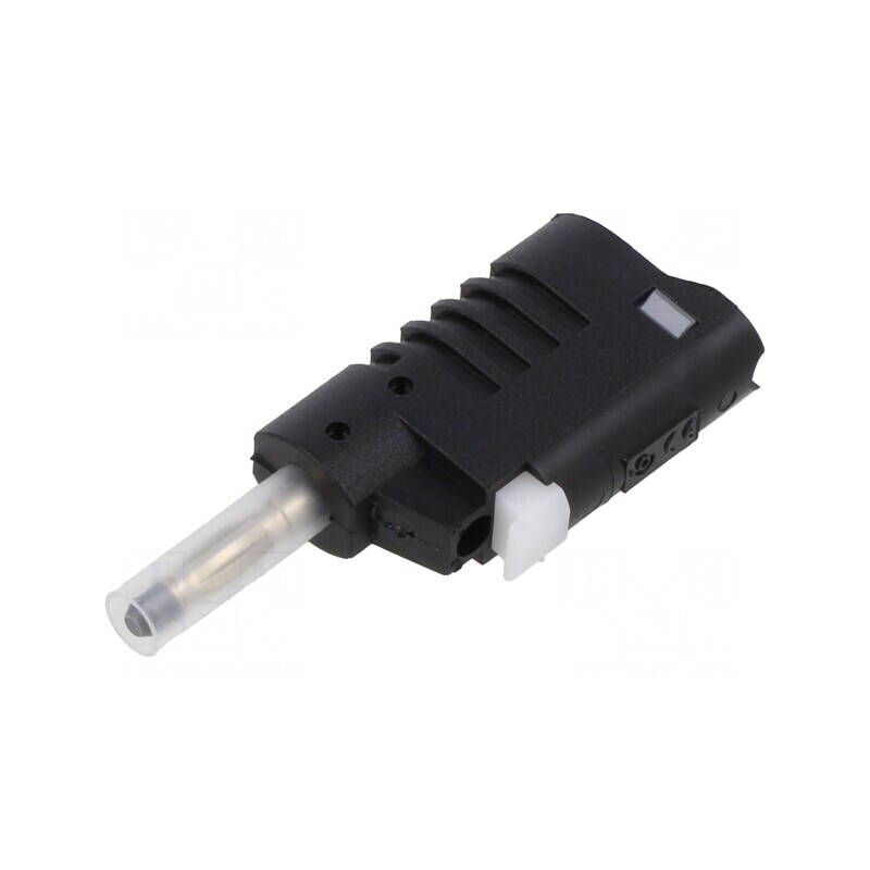 Mufă banană 4mm roșie izolație 36A 60VDC | Electronic-mag.ro | Componente Electronice