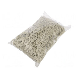 Inele Elastice din Cauciuc Alb 1,5mm | Electronic-mag.ro | Componente Electronice