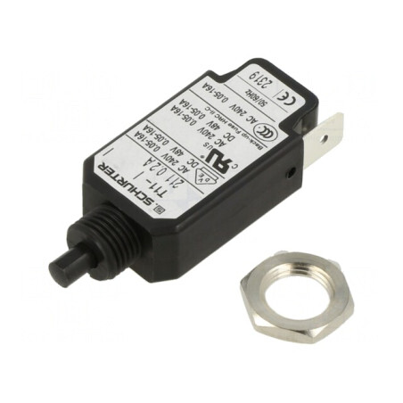 Întrerupător de Supracurent 240VAC 48VDC 0,2A SPST MCB | Electronic-mag.ro | Componente Electronice