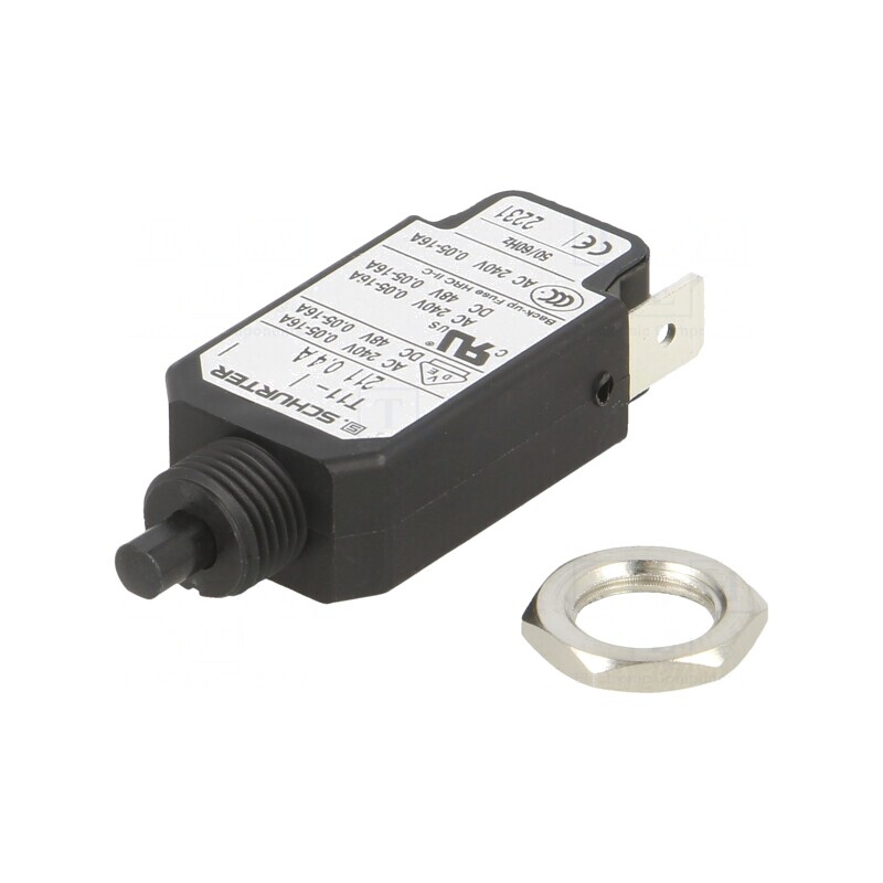 Întrerupător de Supracurent 0,4A SPST 240VAC 48VDC | Electronic-mag.ro | Componente Electronice