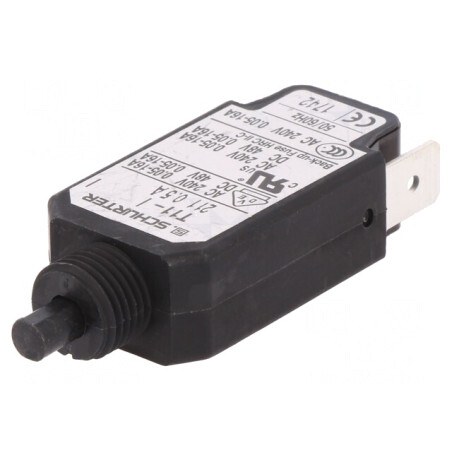 Întrerupător de Supracurent 0,5A SPST 240VAC 48VDC | Electronic-mag.ro | Componente Electronice