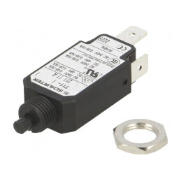 Întrerupător de Supracurent 240VAC 48VDC 11A SPST | Electronic-mag.ro | Componente Electronice