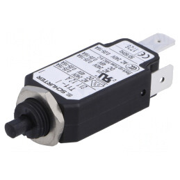 Întrerupător de Supracurent 12A SPST 240VAC 48VDC | Electronic-mag.ro | Componente Electronice
