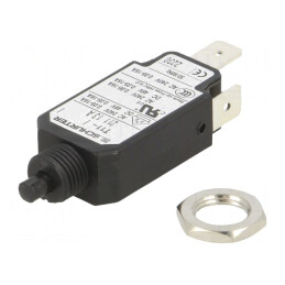 Întrerupător de Supracurent 240VAC 48VDC 13A SPST | Electronic-mag.ro | Componente Electronice