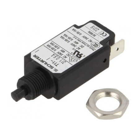 Întrerupător de Supracurent 0,8A SPST MCB 240VAC 48VDC | Electronic-mag.ro | Componente Electronice