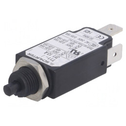 Întrerupător de Supracurent 240VAC 48VDC 13A SPST | Electronic-mag.ro | Componente Electronice