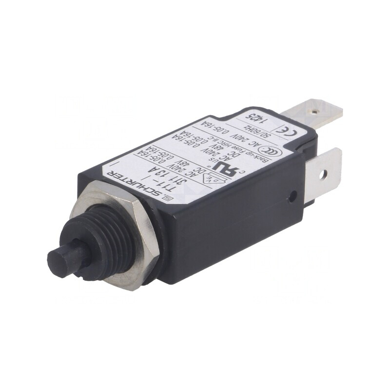 Întrerupător de Supracurent 240VAC 48VDC 13A SPST | Electronic-mag.ro | Componente Electronice