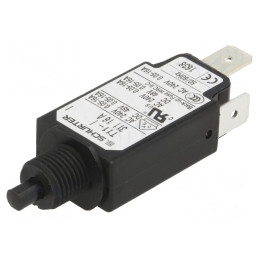 Întrerupător de Supracurent 16A SPST 240VAC 48VDC | Electronic-mag.ro | Componente Electronice
