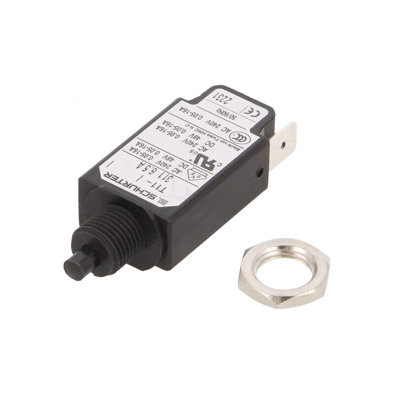 Întrerupător Supracurent 240V 48V 6.5A SPST | Electronic-mag.ro | Componente Electronice Întrerupător Supracurent 240V 48V 6.5A SPST | Electronic-mag.ro | Componente Electronice