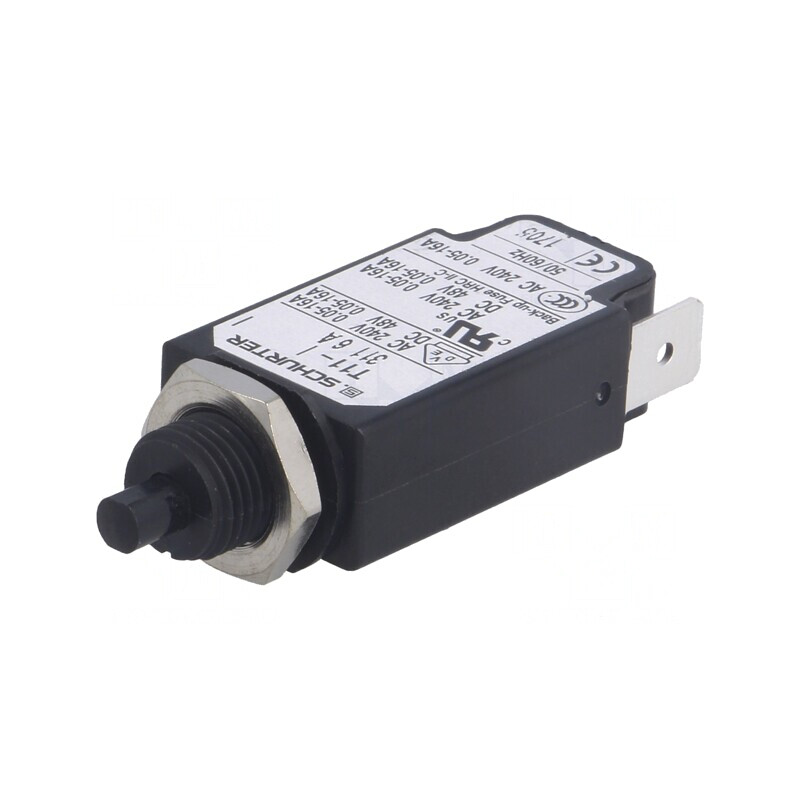 Întrerupător de Supracurent 6A 240V/48V SPST Poli 1 | Electronic-mag.ro | Componente Electronice Întrerupător de Supracurent 6A 240V/48V SPST Poli 1 | Electronic-mag.ro | Componente Electronice
